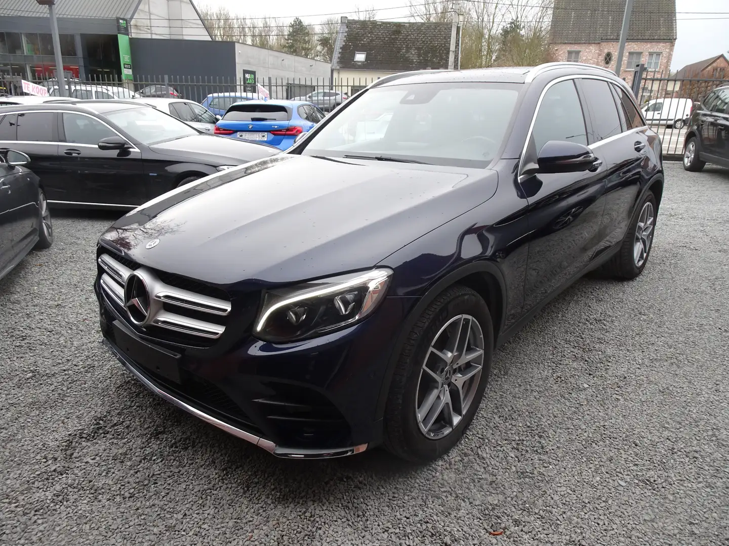 Mercedes-Benz GLC 220 GLC 220 d 4Matic 9G-TRONIC AMG Line Blauw - 1