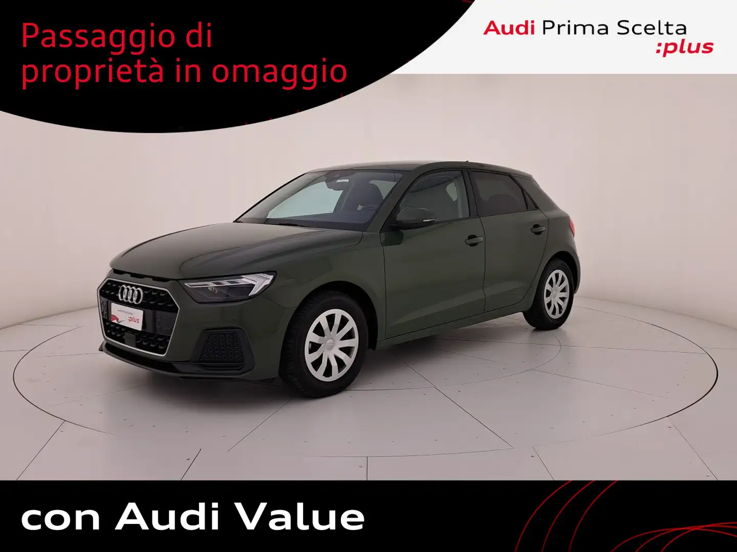 Audi A1 sportback 25 1.0 tfsi admired advanced my20 Verde - 1