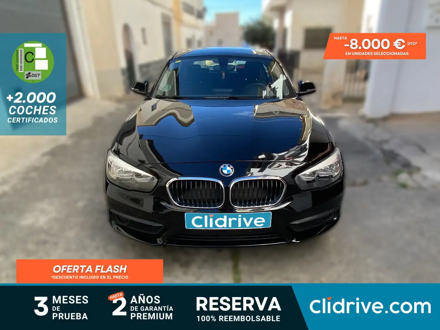 BMW 118 118i Negro - 1