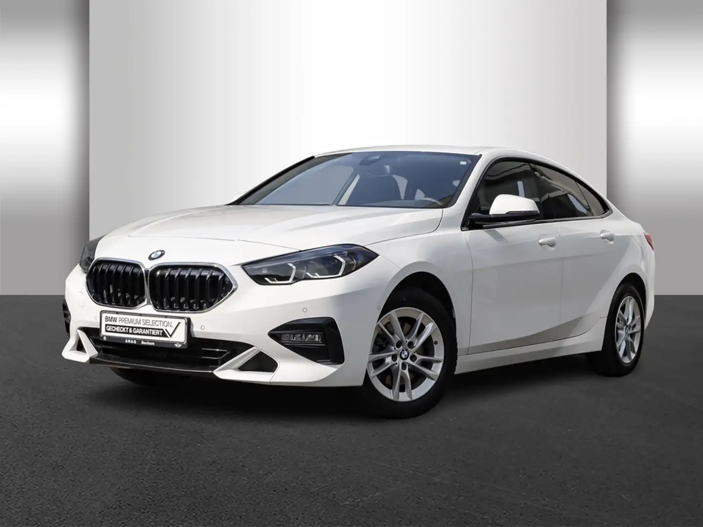 BMW 218 i Gran Coupe Sport Line Panorama Klimaaut. Weiß - 2