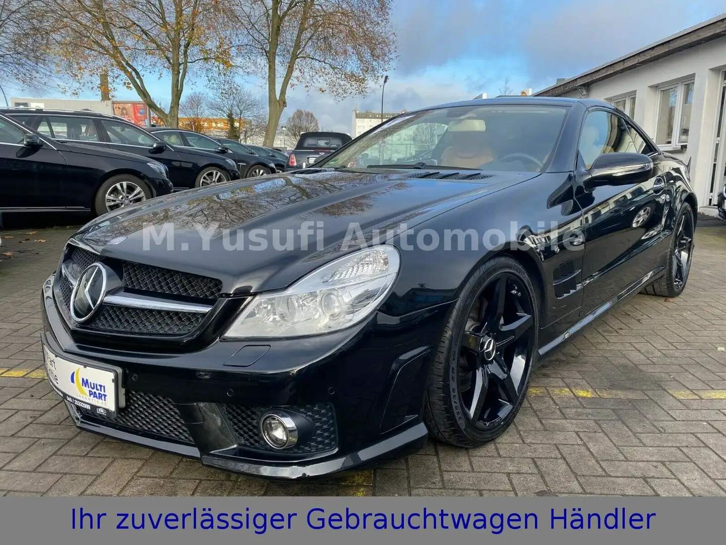 Mercedes-Benz SL 350 ROADSTER AMG-STYLING 63/65 OPTIK VOLL Schwarz - 1