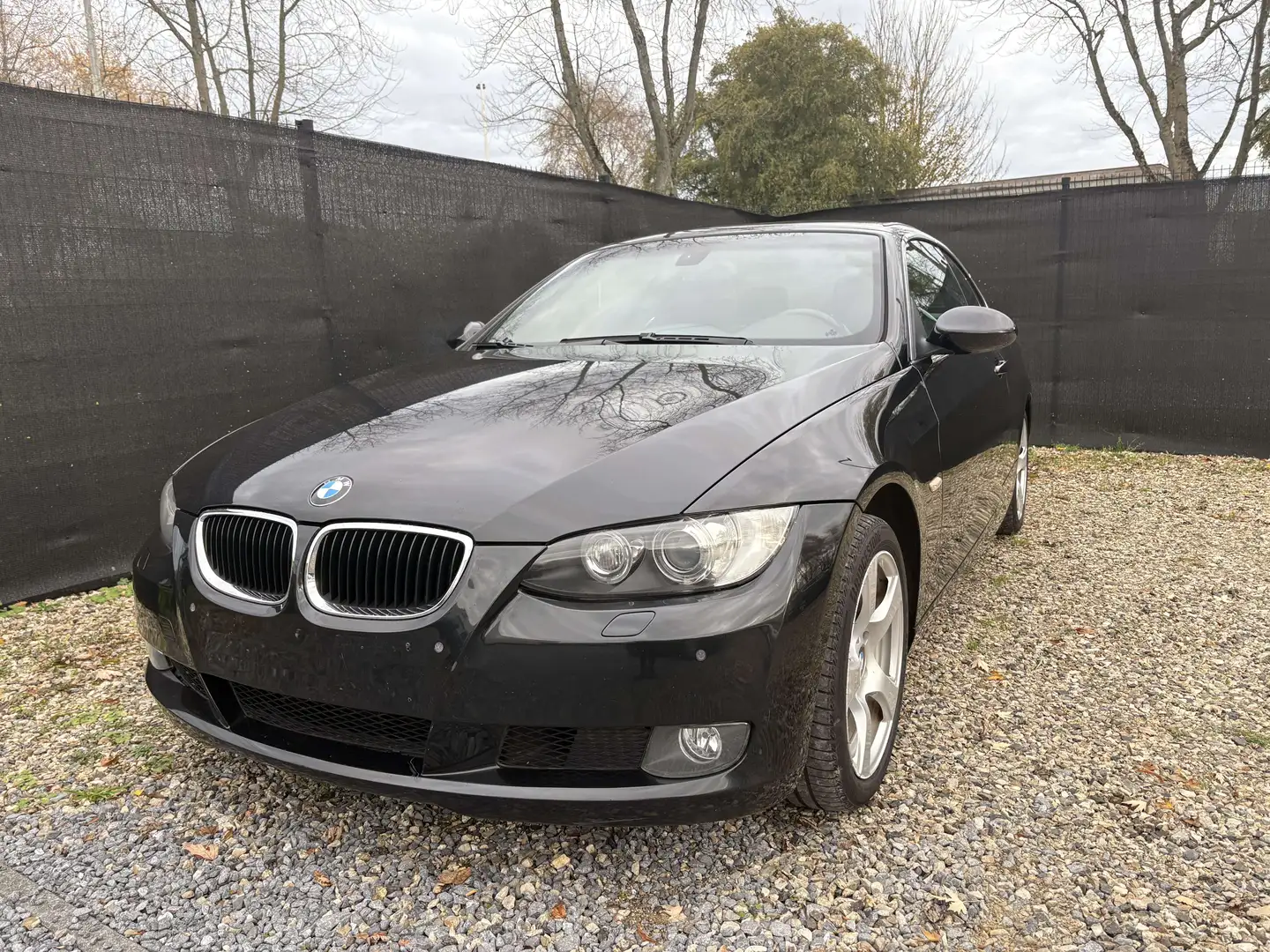BMW 320 Cabriolet 320i / 2E PROP-CUIR-NAVI/ Noir - 1