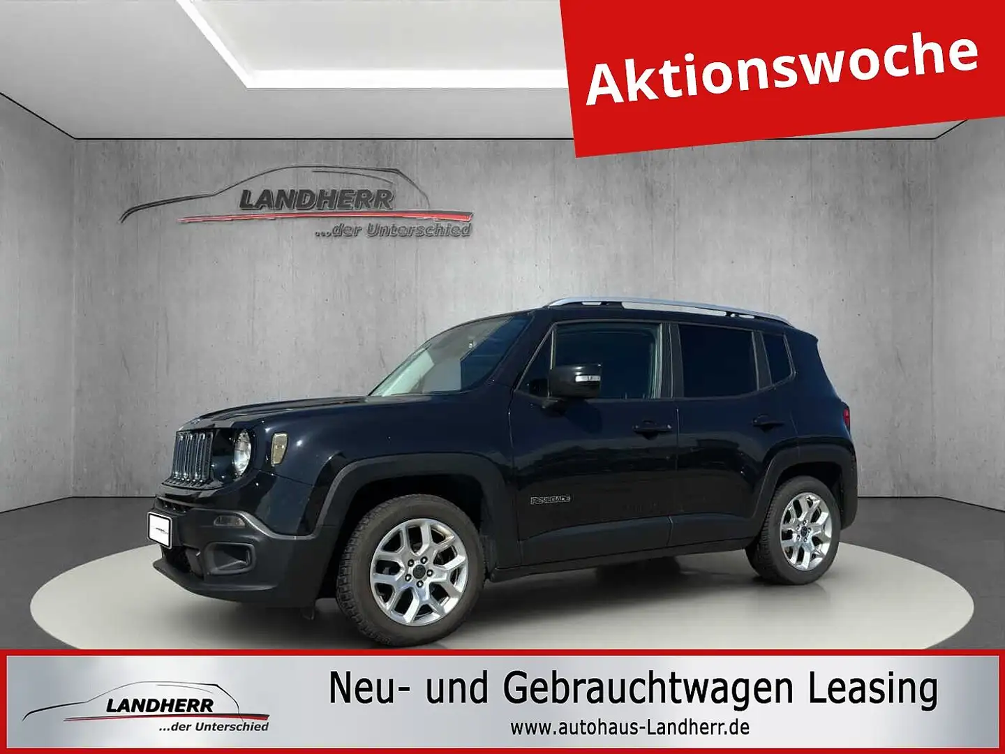 Jeep Renegade Limited  SHZ | NAVI | BI-XENON | Schwarz - 1