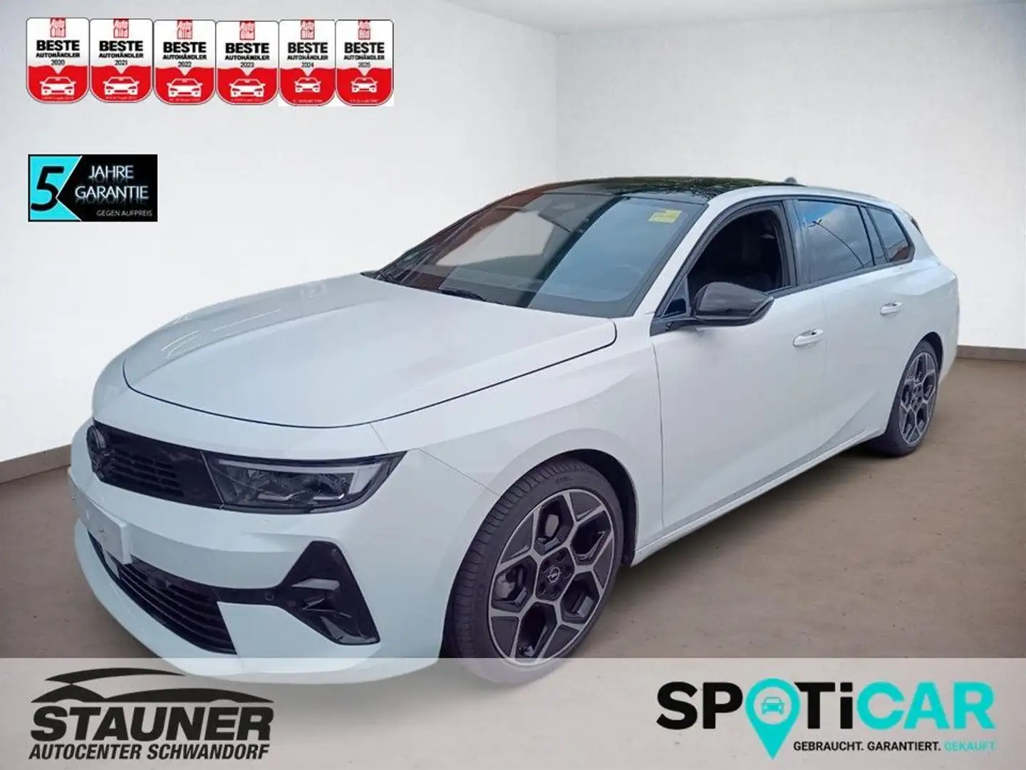 Opel Astra Sports Tourer Ultimate 1.2 S/S AT8 *AHK* Weiß - 1