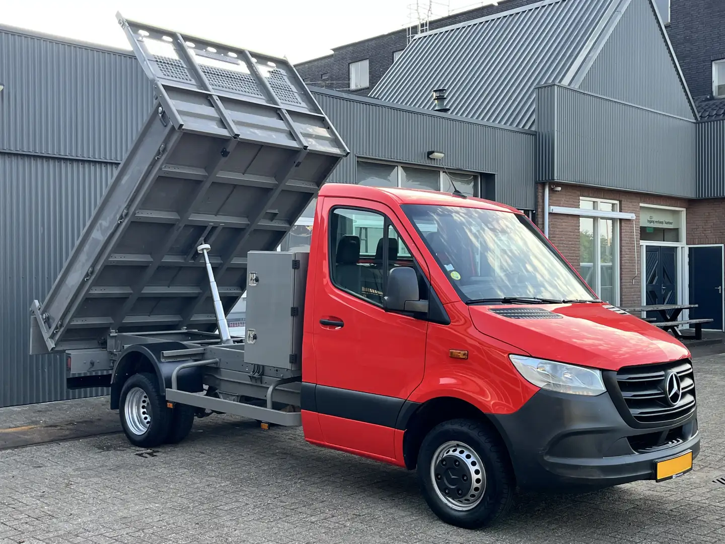 Mercedes-Benz Sprinter 514 2.2 CDI Kipper Airco Trekhaak 3500kg trekgewic Rouge - 1