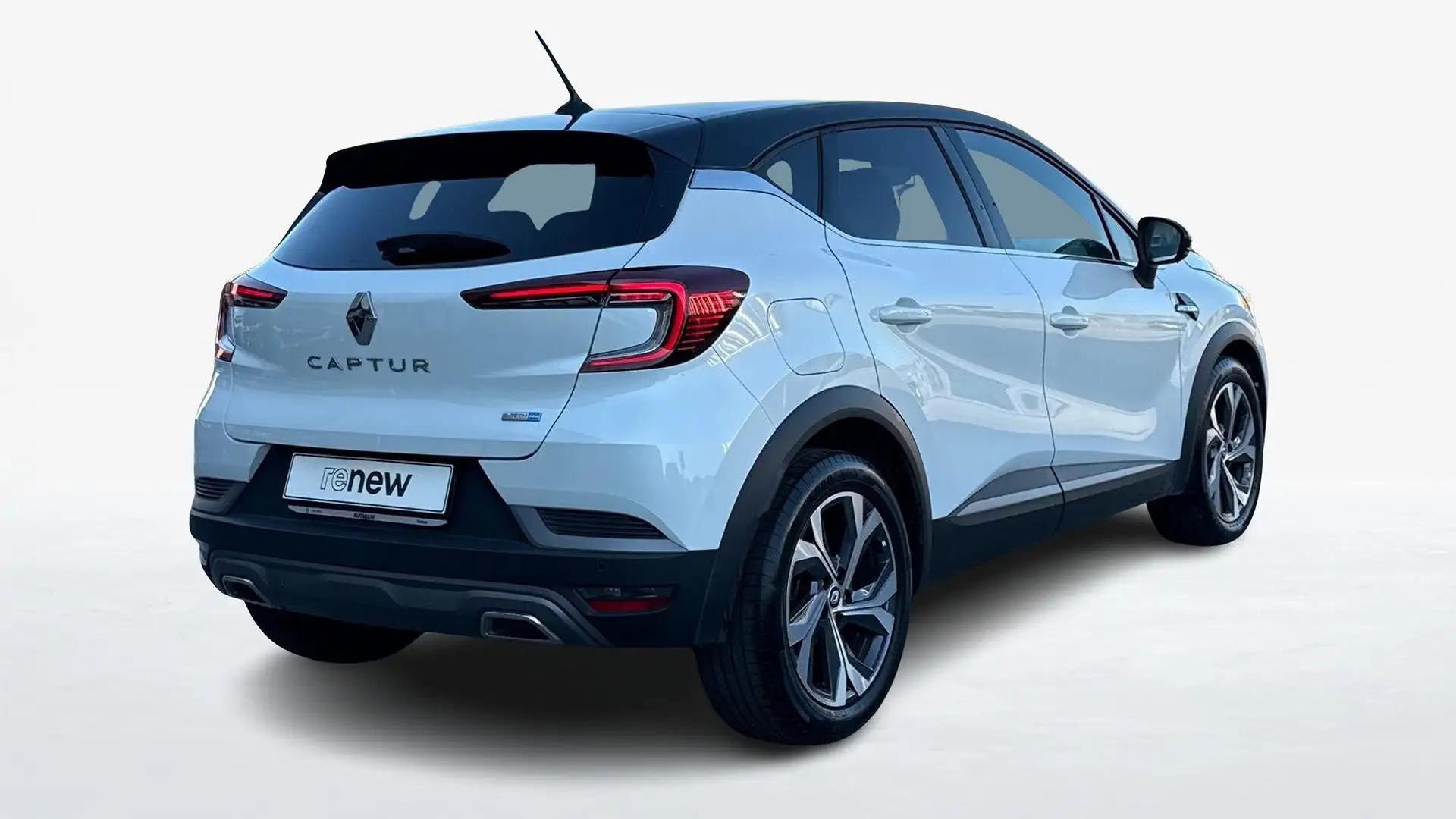 Renault Captur II 2019 1.6 E-TECH Hybrid Techno Fast Track Auto Blanc - 2