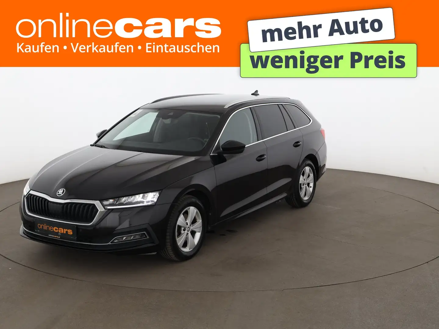 Skoda Octavia Combi 2.0 TDI Ambition Aut LED LEDER NAVI Schwarz - 1