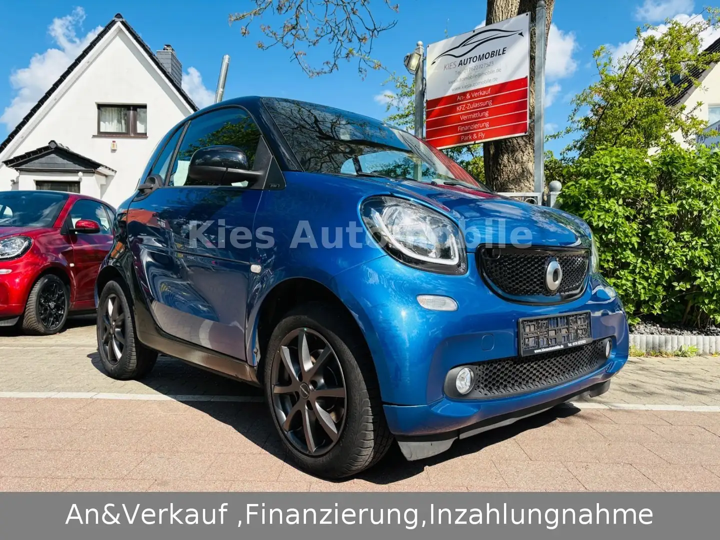 smart forTwo Prime AUTOM/LEDER/SITZH/NAVI/PANO/KLIMA Schwarz - 1
