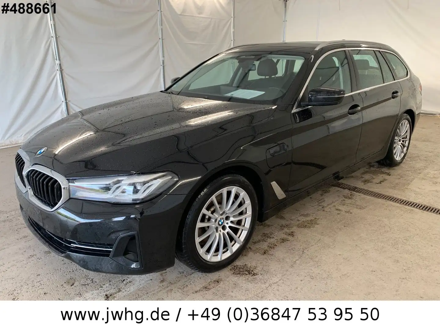 BMW 530 Touring e xD Driving-Prof 360°Kam Leder Noir - 1