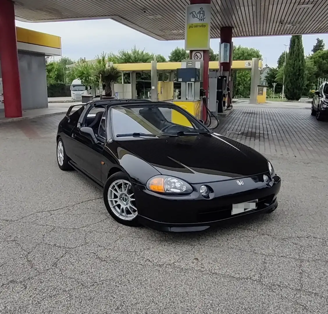 Honda CRX Del Sol 1.6 VTI targa tet.el. Nero - 1
