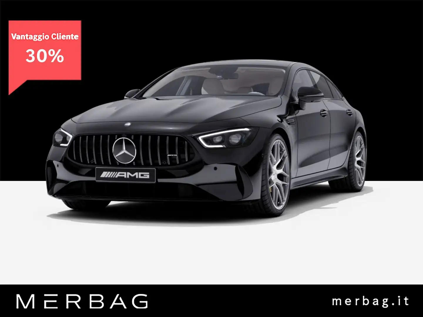 Mercedes-Benz AMG GT 43 4MATIC+ Mild hybrid AMG Negru - 1
