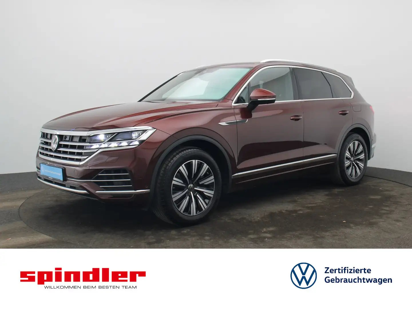 Volkswagen Touareg Atmosphere 3.0 eHybrid 4M DSG/ Pano, AHK Rojo - 1