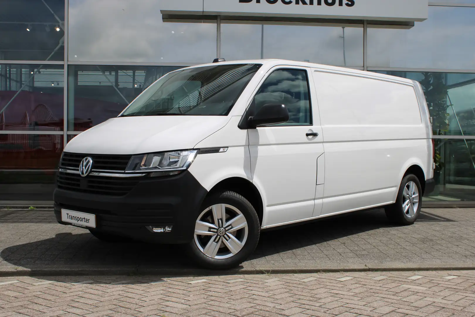 Volkswagen Transporter Comfortline | 2.0 TDI 110 pk | L2 | Trekhaak | Nav Wit - 1