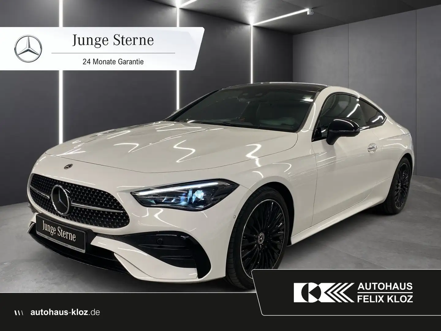 Mercedes-Benz CLE 220 d Coupé AMG*Distronic*Panorama*Kam*LED* Blanc - 1