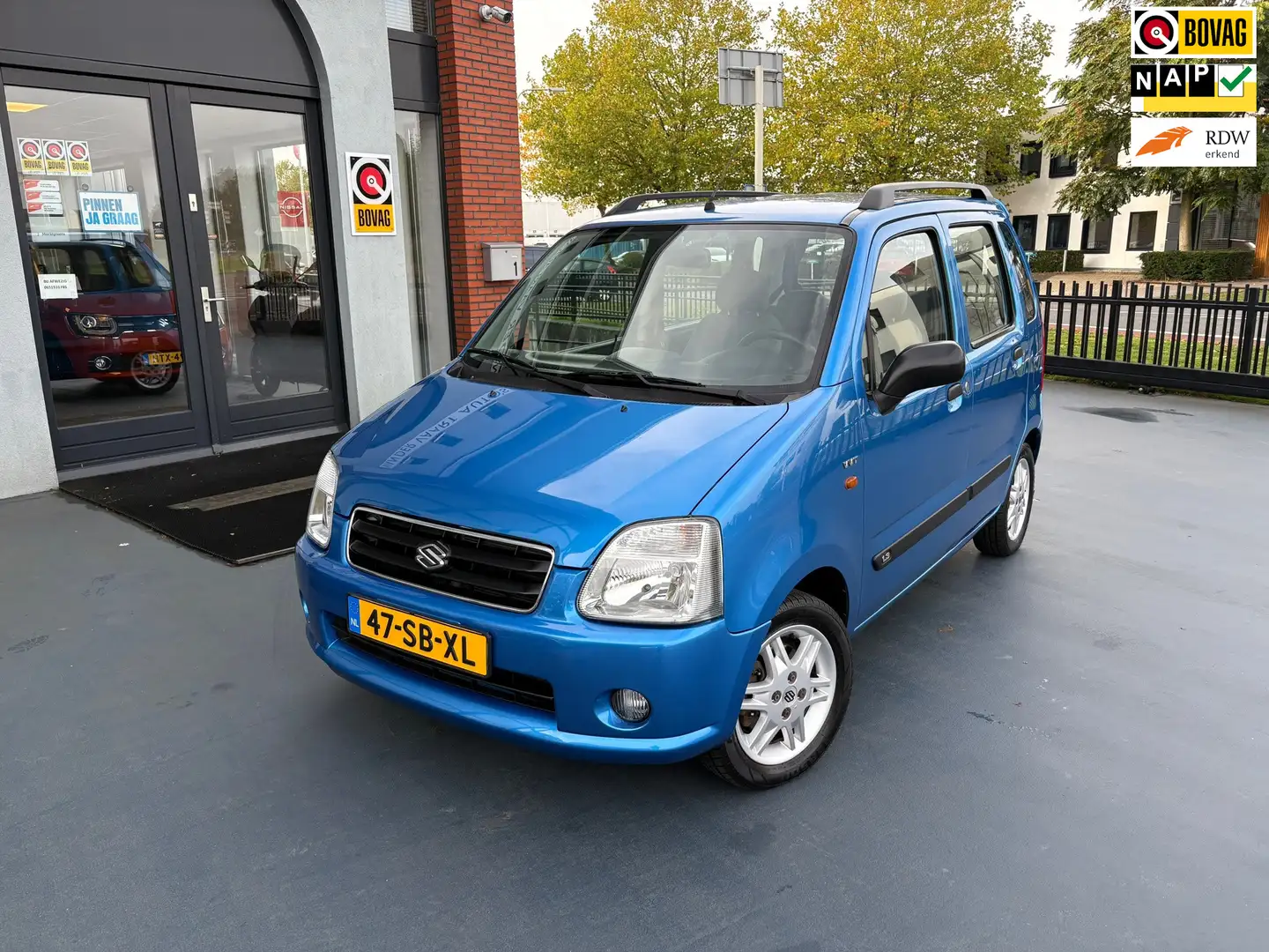 Suzuki Wagon R+ 1.3 FreeStyle AUTOMAAT AIRCO STUURBEKRACHTIGING Blauw - 1
