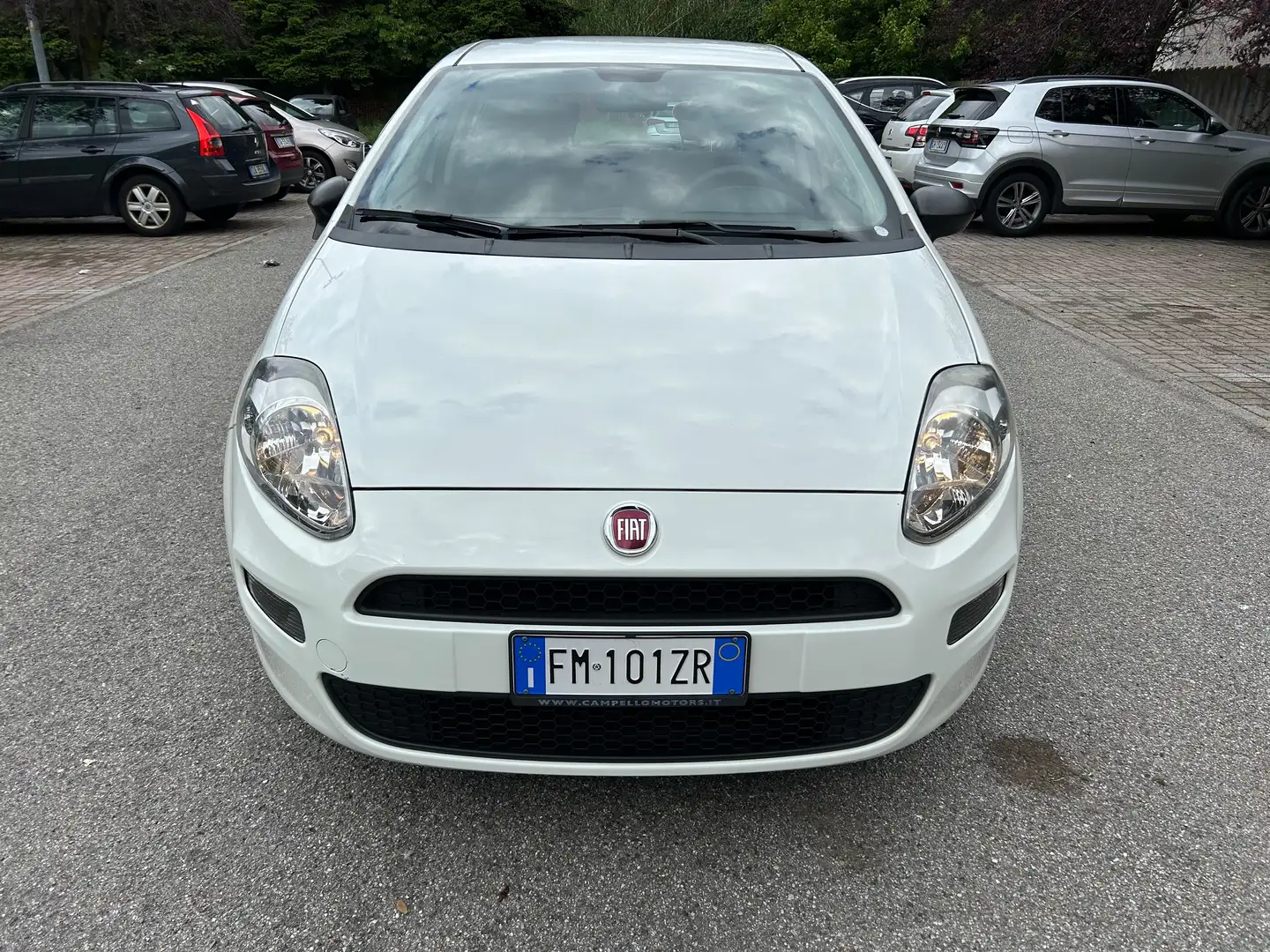 Fiat Punto Punto 5p 1.2 Lounge E6 Blanc - 1