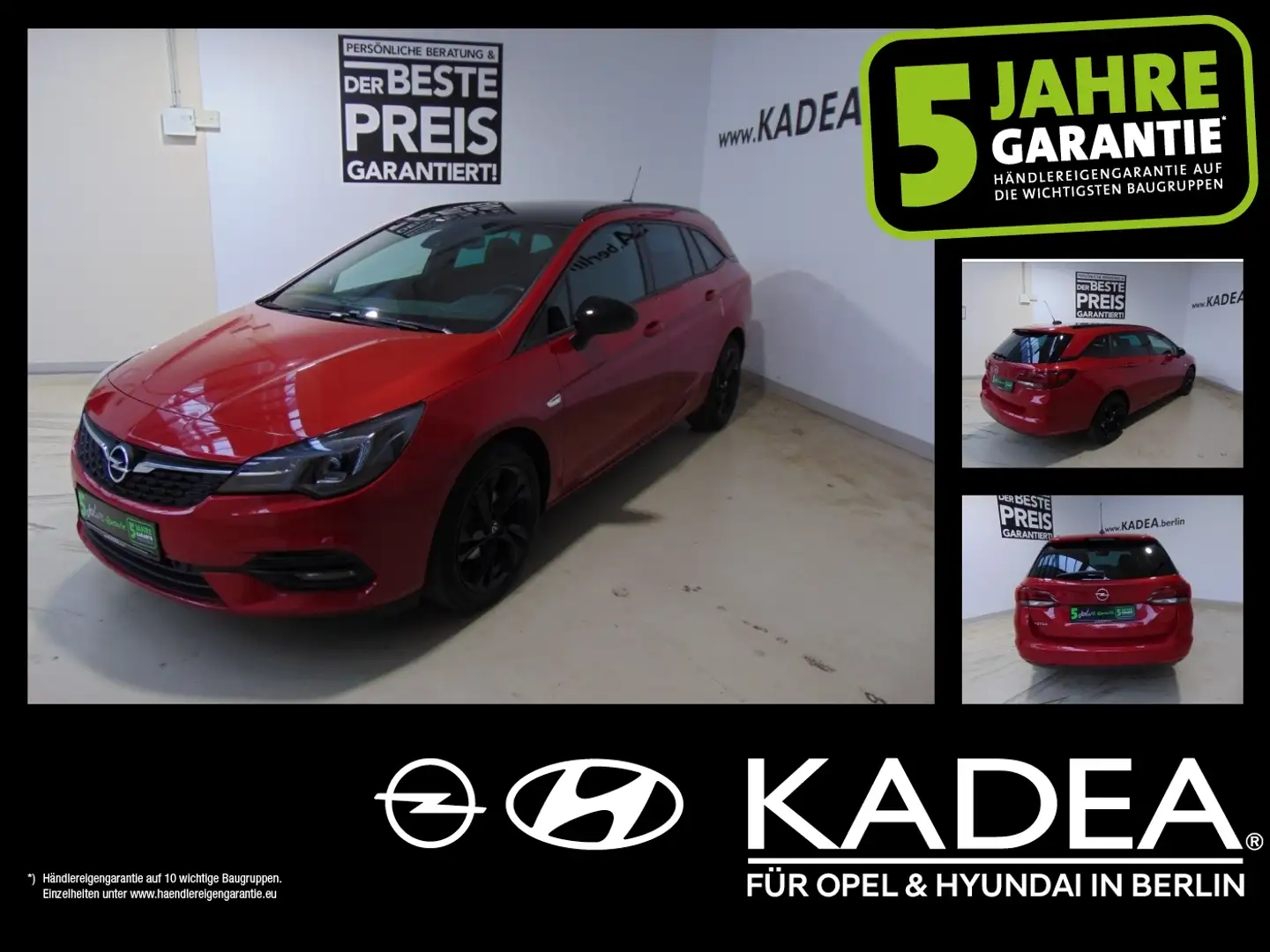 Opel Astra K 1.2 ST Navi,LED,PDC,AGR,Kamera,KlimaA. Rot - 1