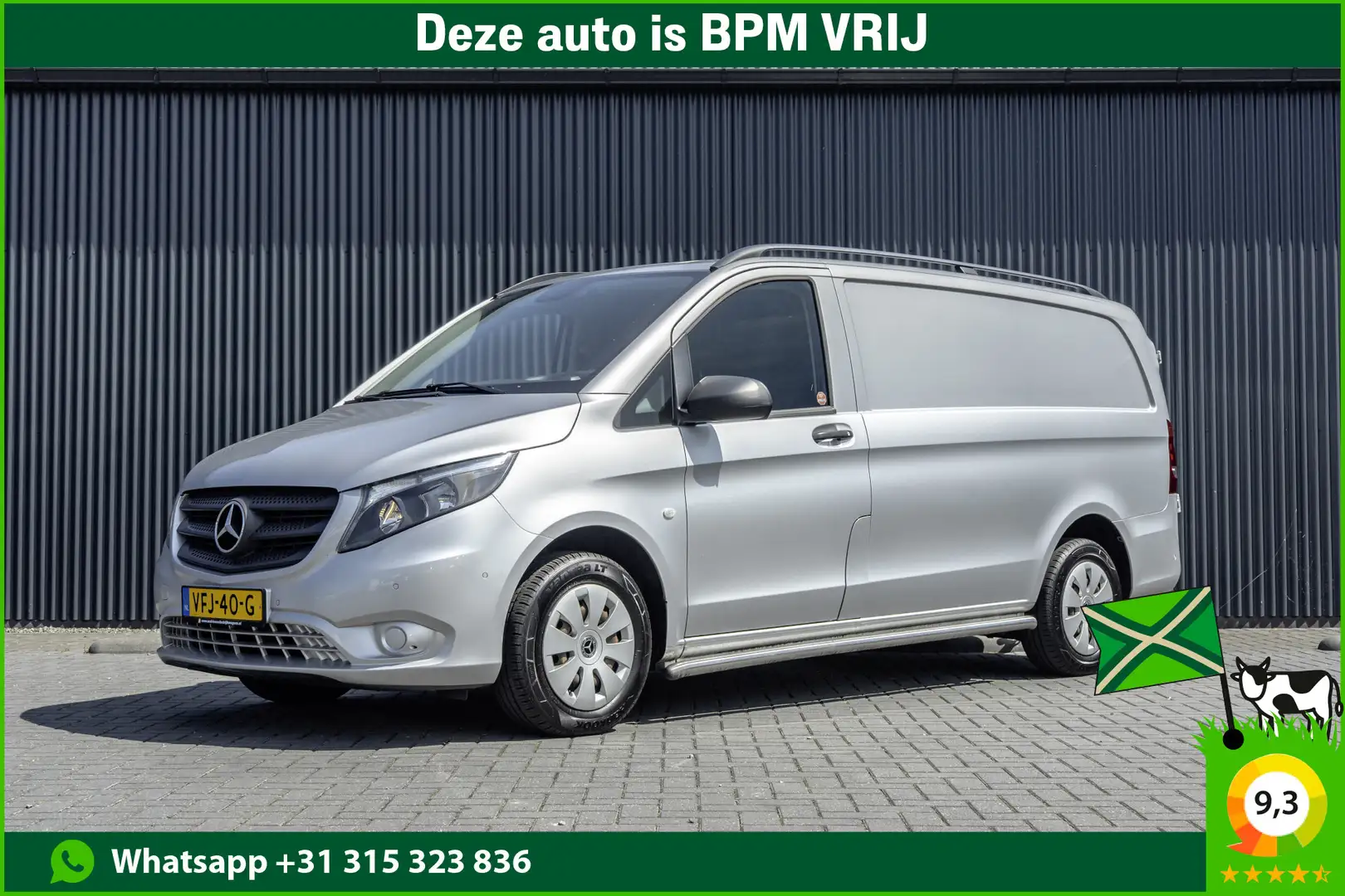 Mercedes-Benz Vito 114 CDI | L2H1 | 140 PK | Camera | Navi | Airco | Gris - 1