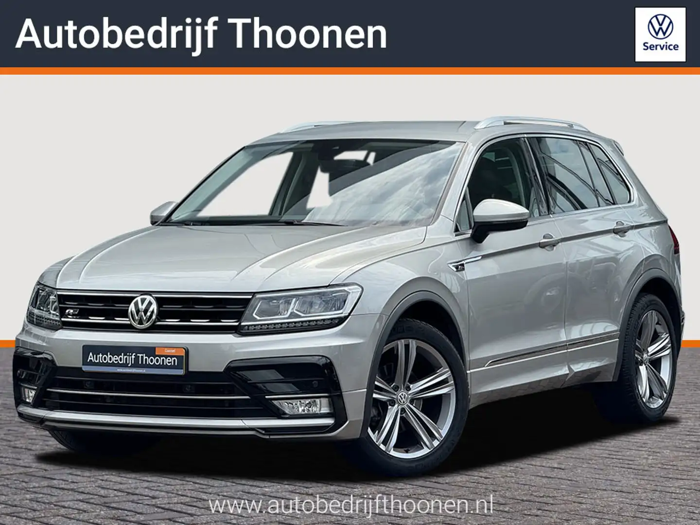 Volkswagen Tiguan 1.4 TSI ACT R-Line | 1ste eigenaar | Keyless | elk Gris - 1