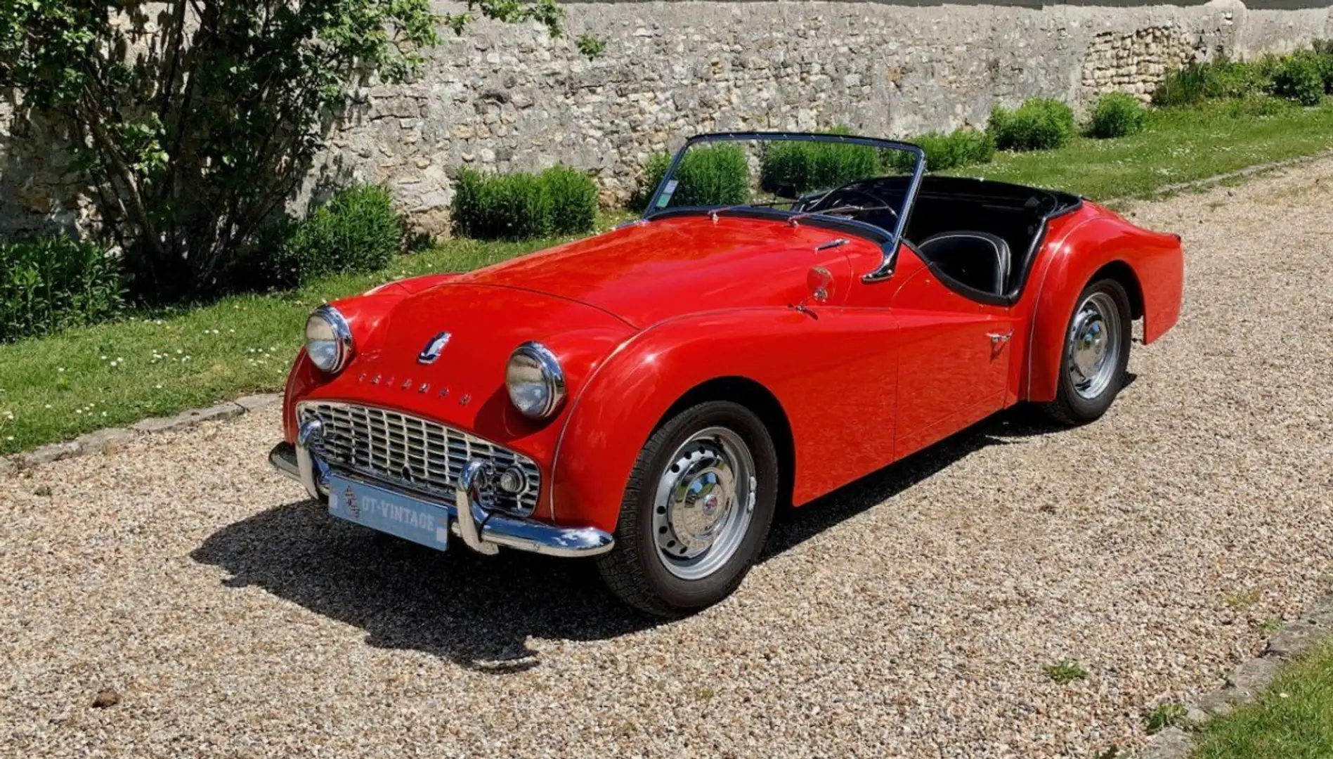 Triumph TR3 1960 Rood - 2