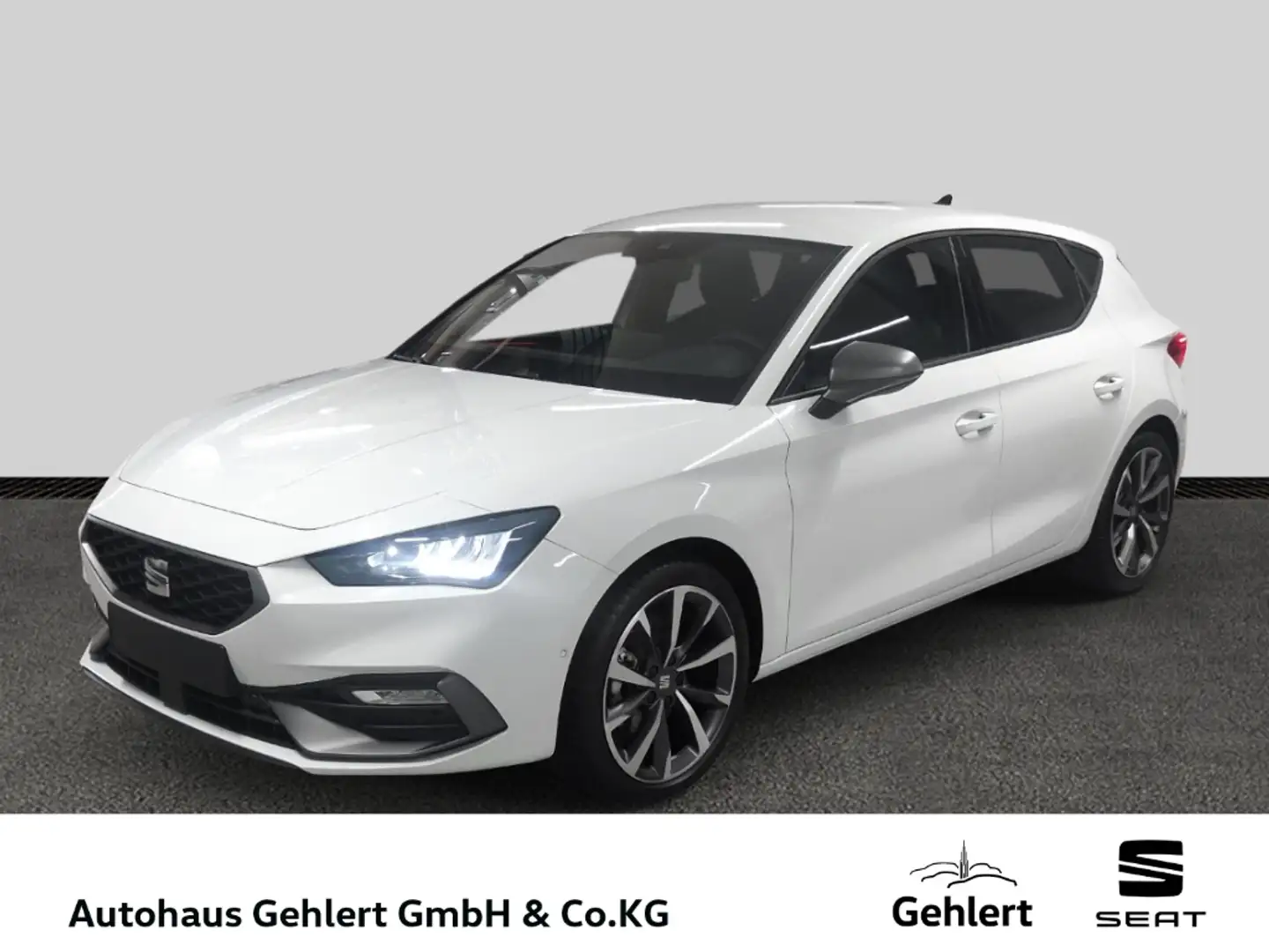 SEAT Leon FR 1.5 eTSI DSG Navi Digitales Cockpit Soundsystem Weiß - 1