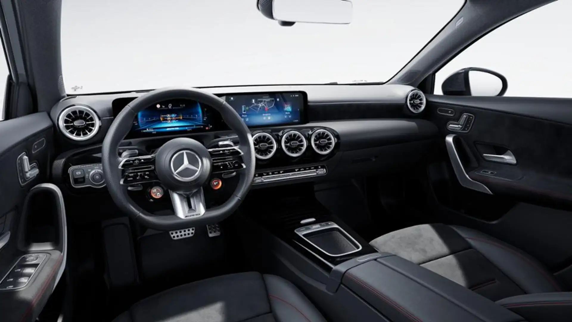 Mercedes-Benz A 35 AMG 4M MULTIBEAM/AHK/DISTRONIC/Pano/HuD/360 Schwarz - 2