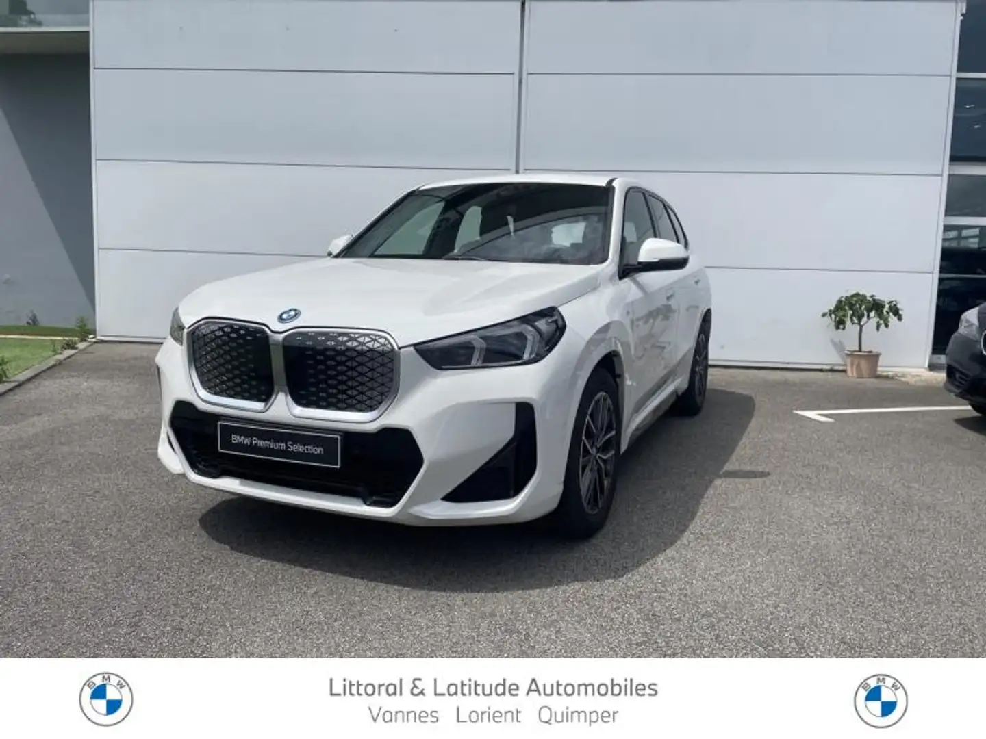 BMW X1 ieDrive20 204ch M Sport Weiß - 1