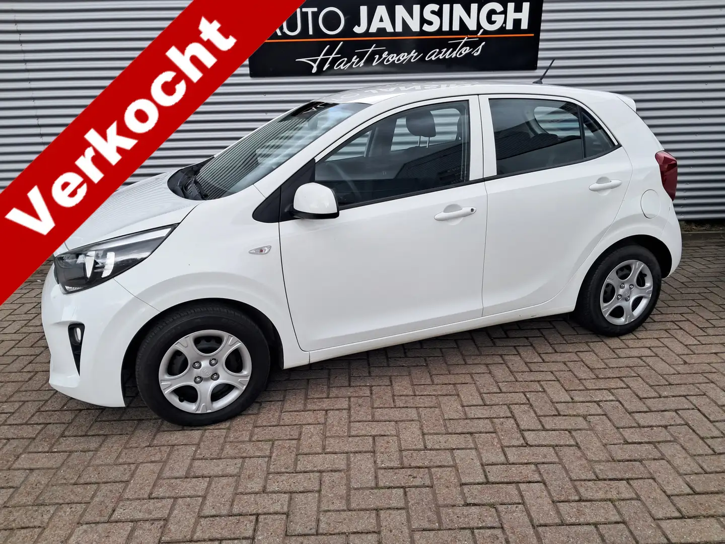 Kia Picanto 1.0 CVVT EconomyPlusLine | Airco | Ndl auto | Zuin Wit - 1