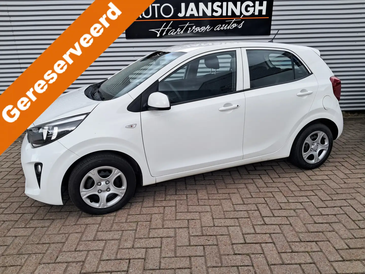 Kia Picanto 1.0 CVVT EconomyPlusLine | Airco | Ndl auto | Zuin Wit - 1