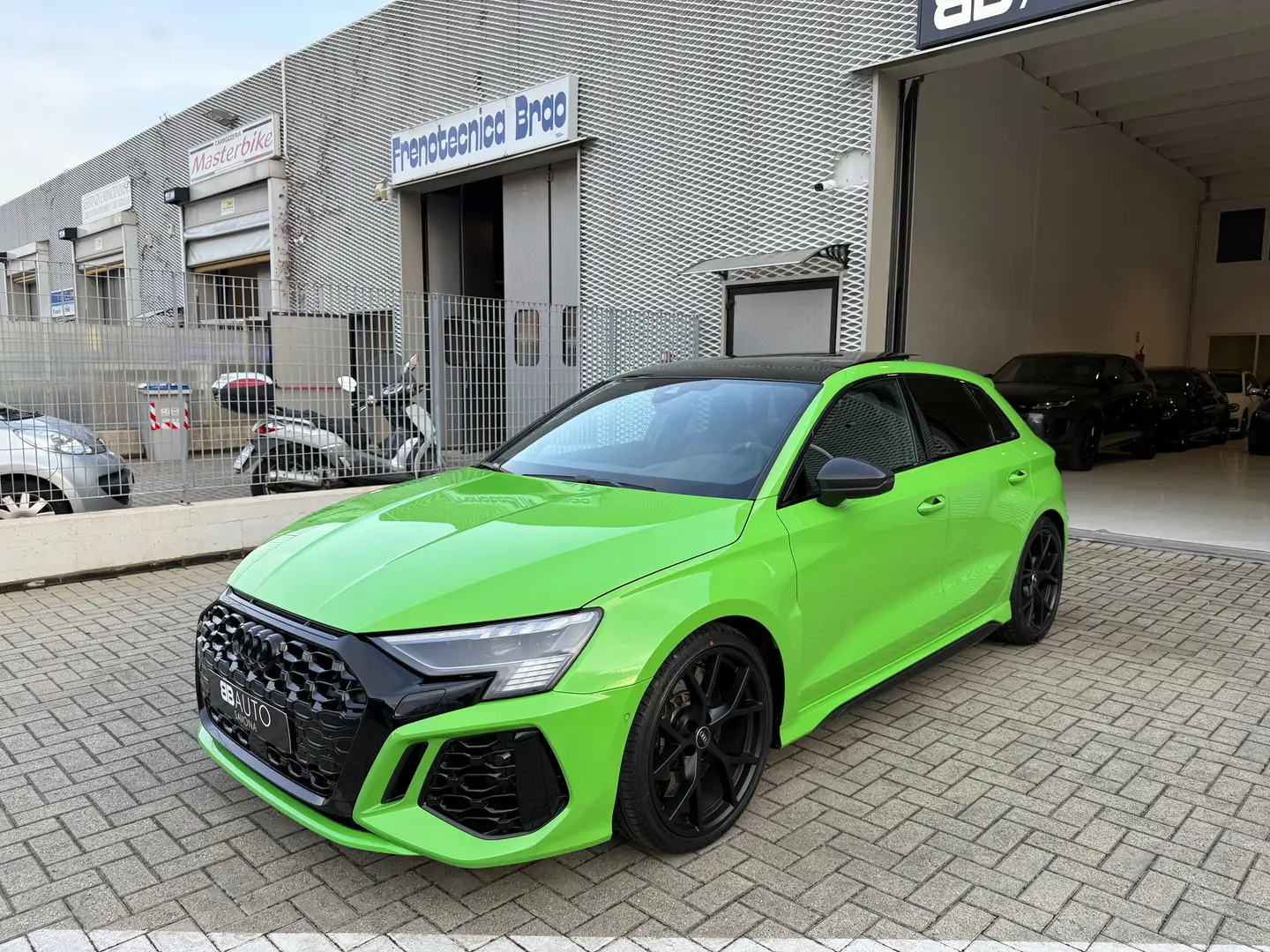 Audi RS3 SPB TFSI quattro S tronic EVENTURI SCARICO MILLTEK Zelená - 2