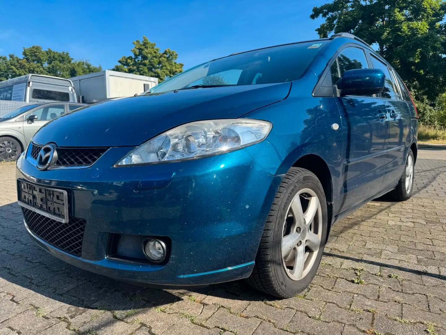 Mazda 5 Lim. 2.0 CD Top-Aus 1.Hd"Xenon"AHK"8 fach Alu Blau - 1