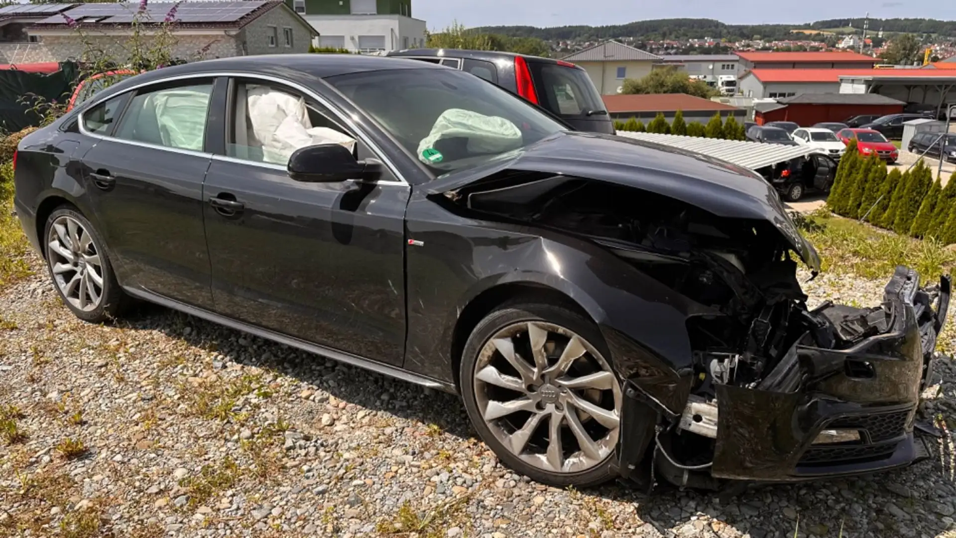 Audi A5 Sportback 1.8 TFSI S-Line Zwart - 2