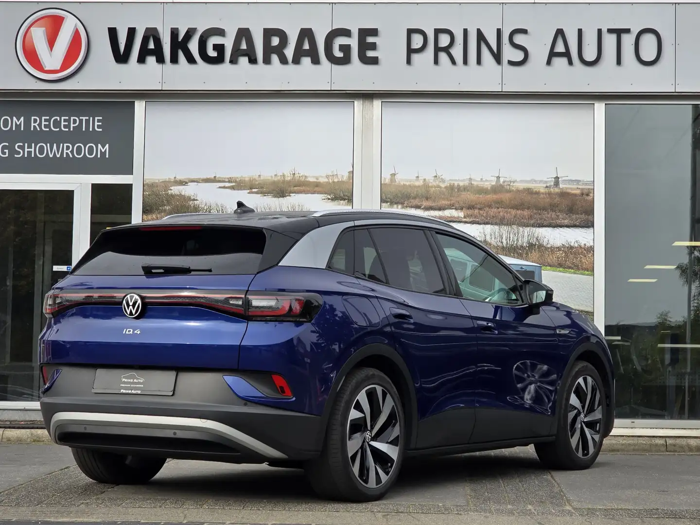 Volkswagen ID.4 Max 77 kWh |STOELVERW.|ADAPTIVE|TREKHAAK|CARPLAY|F Kék - 2