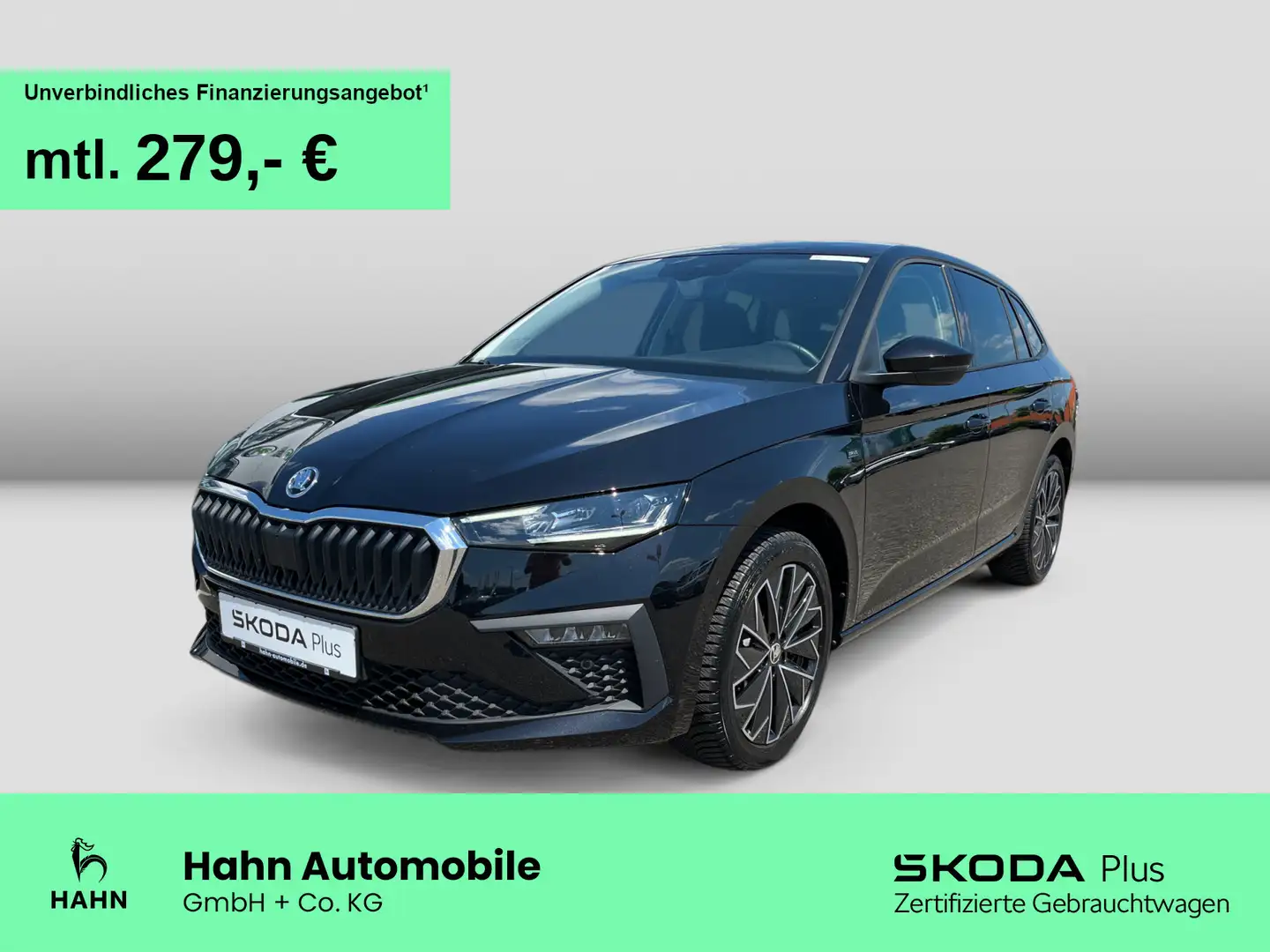Skoda Scala 1.0TSI DSG Drive LED Navi CAM Sitzh App-Co Schwarz - 1