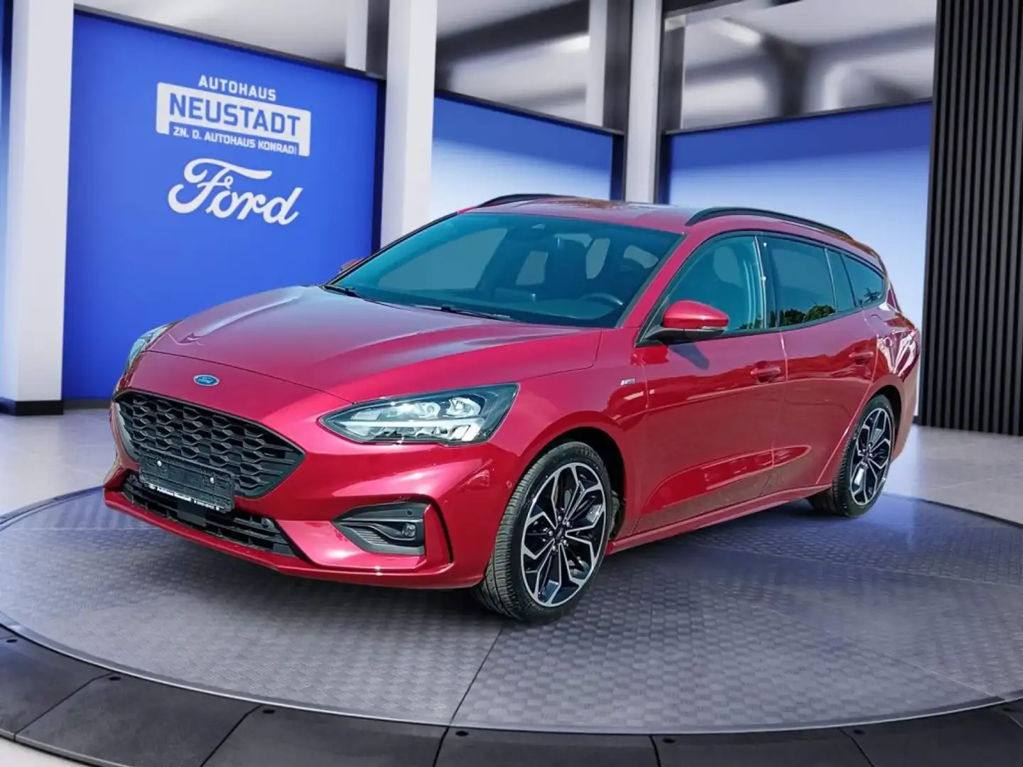 Ford Focus Turnier 1.5 EcoBoost Start-Stopp-System ST-LINE Rot - 1
