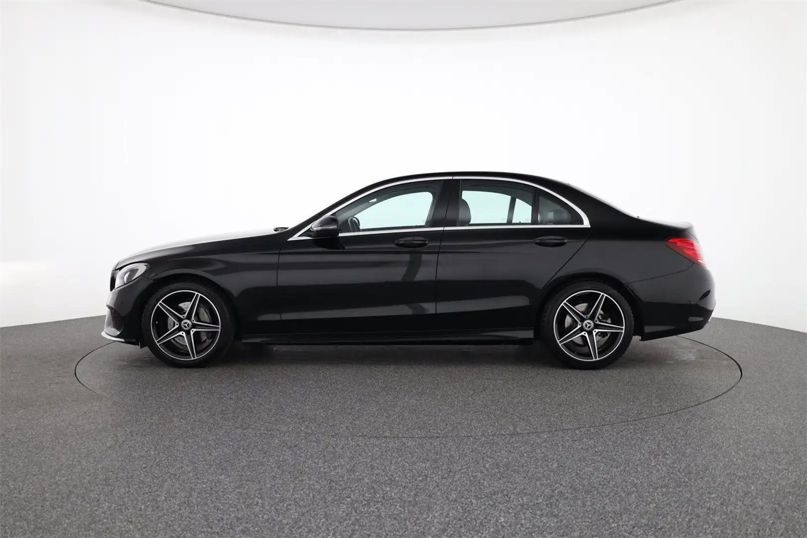 Mercedes-Benz C 220 d AMG Line LED NAVI Distronic Park Assistent Schwarz - 2
