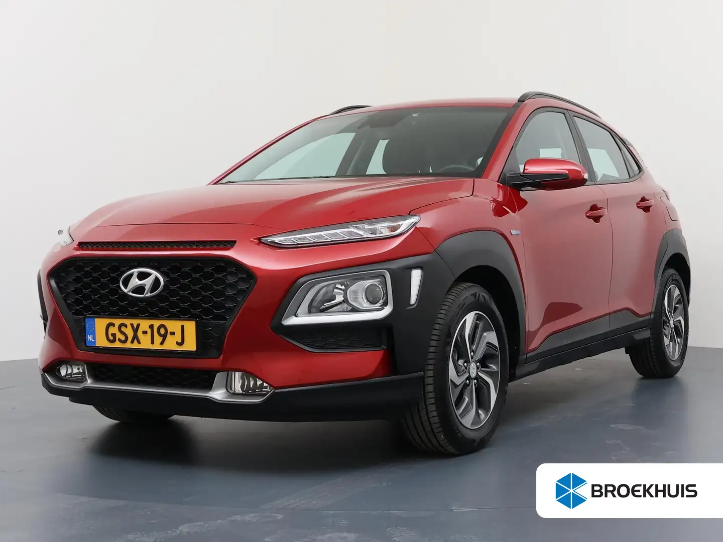 Hyundai KONA 1.6 GDI HEV Comfort | Achteruitrijcamera | Airco | Rouge - 1