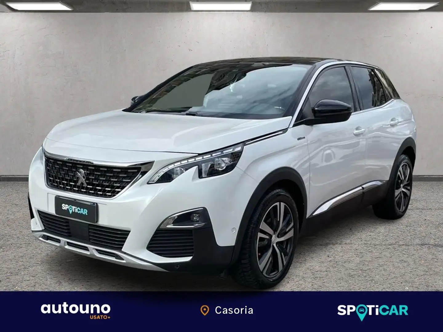 Peugeot 3008 3008 II 2016 1.5 bluehdi GT Line s Bianco - 1
