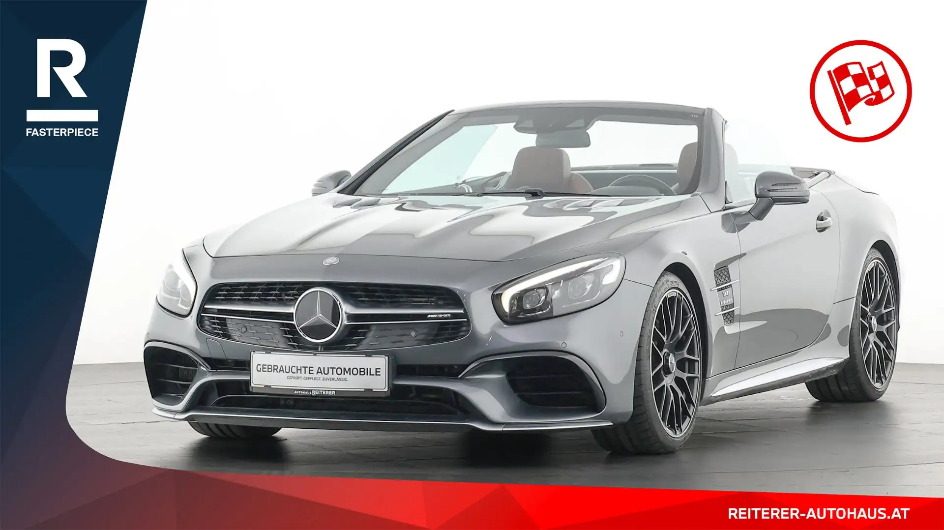 Mercedes-Benz SL 63 AMG * V8 5,5L *TOP-gepflegtes Fahrzeug Grau - 1