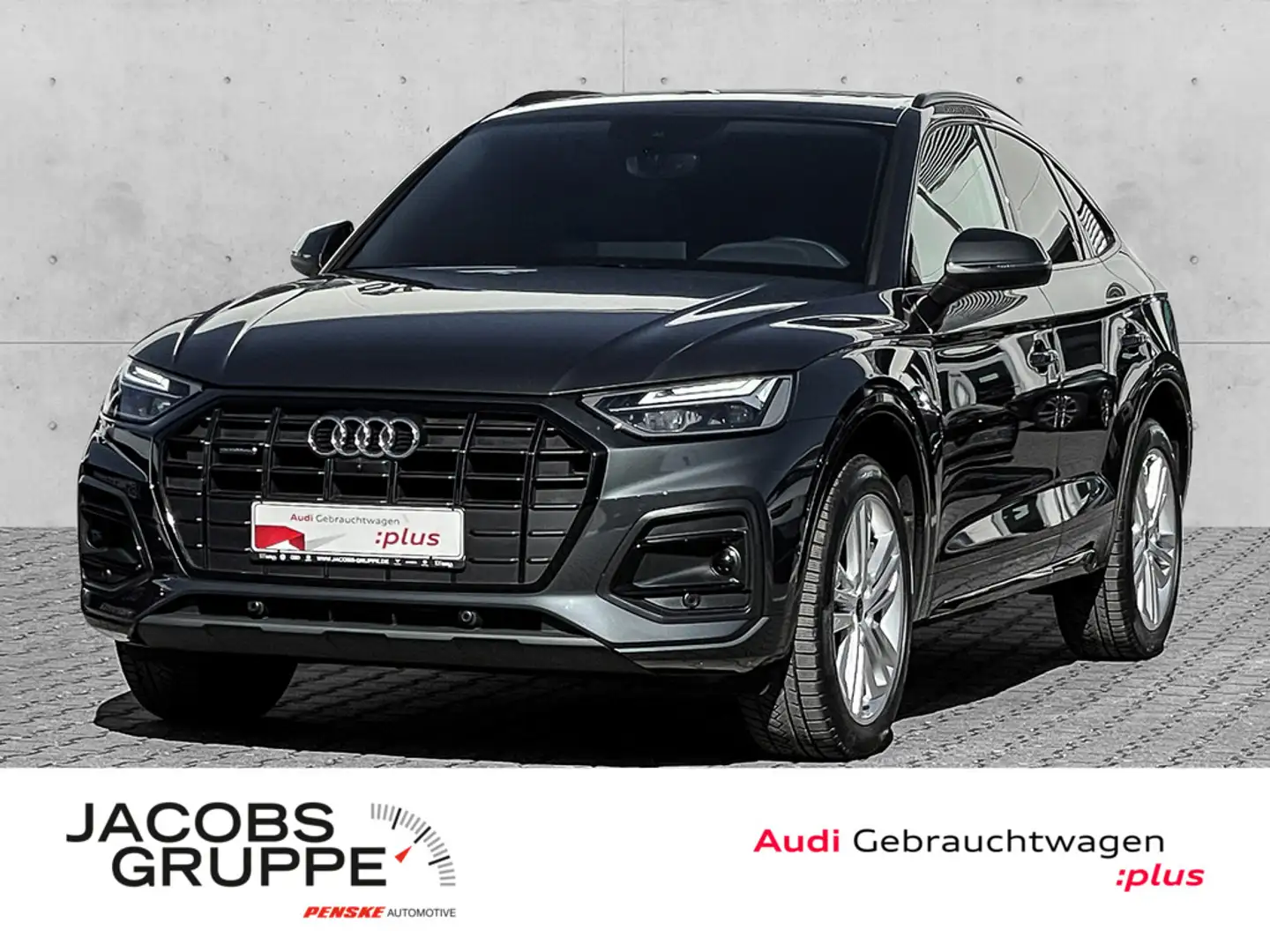Audi Q5 Sportback 45 TFSI AHK/Optik-Black/Pano advanced Grau - 1