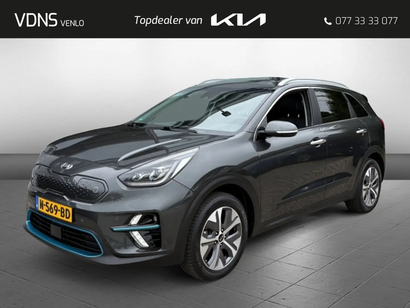 Kia e-Niro DynamicPlusLine 64 kWh 1ste eigenaar!! Grau - 1