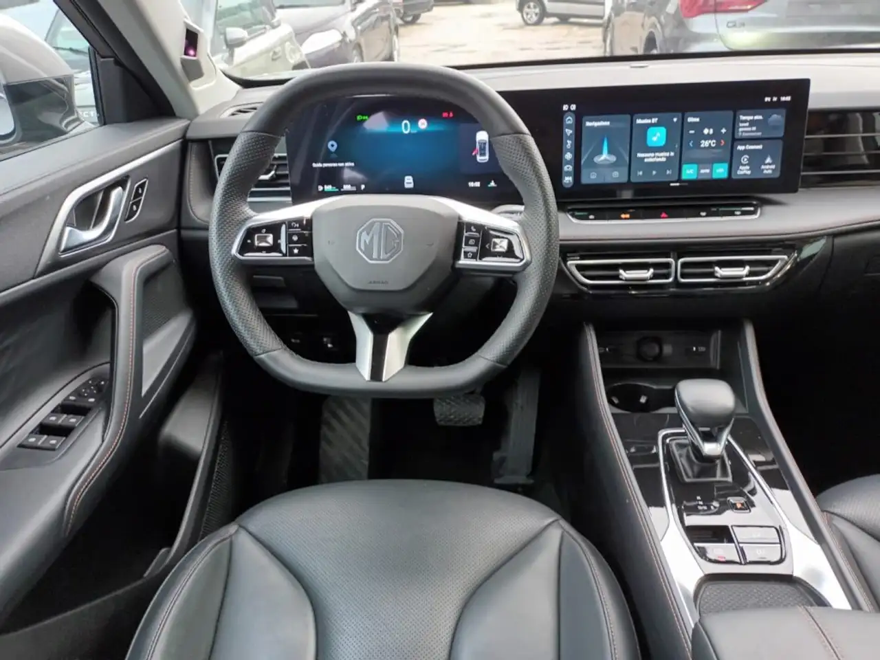 MG HS 1500 T-GDI AT LUXURY 170CV PELLE"19 CAM360 ITALIA 9