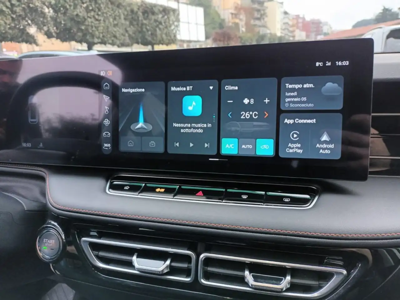 MG HS 1500 T-GDI AT LUXURY 170CV PELLE"19 CAM360 ITALIA 10