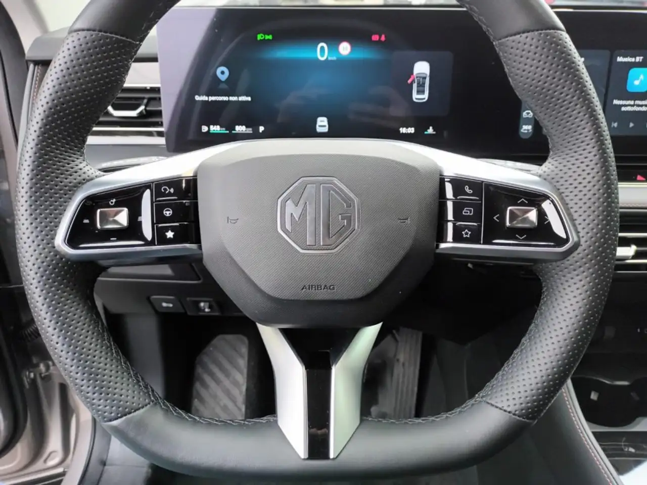 MG HS 1500 T-GDI AT LUXURY 170CV PELLE"19 CAM360 ITALIA 14