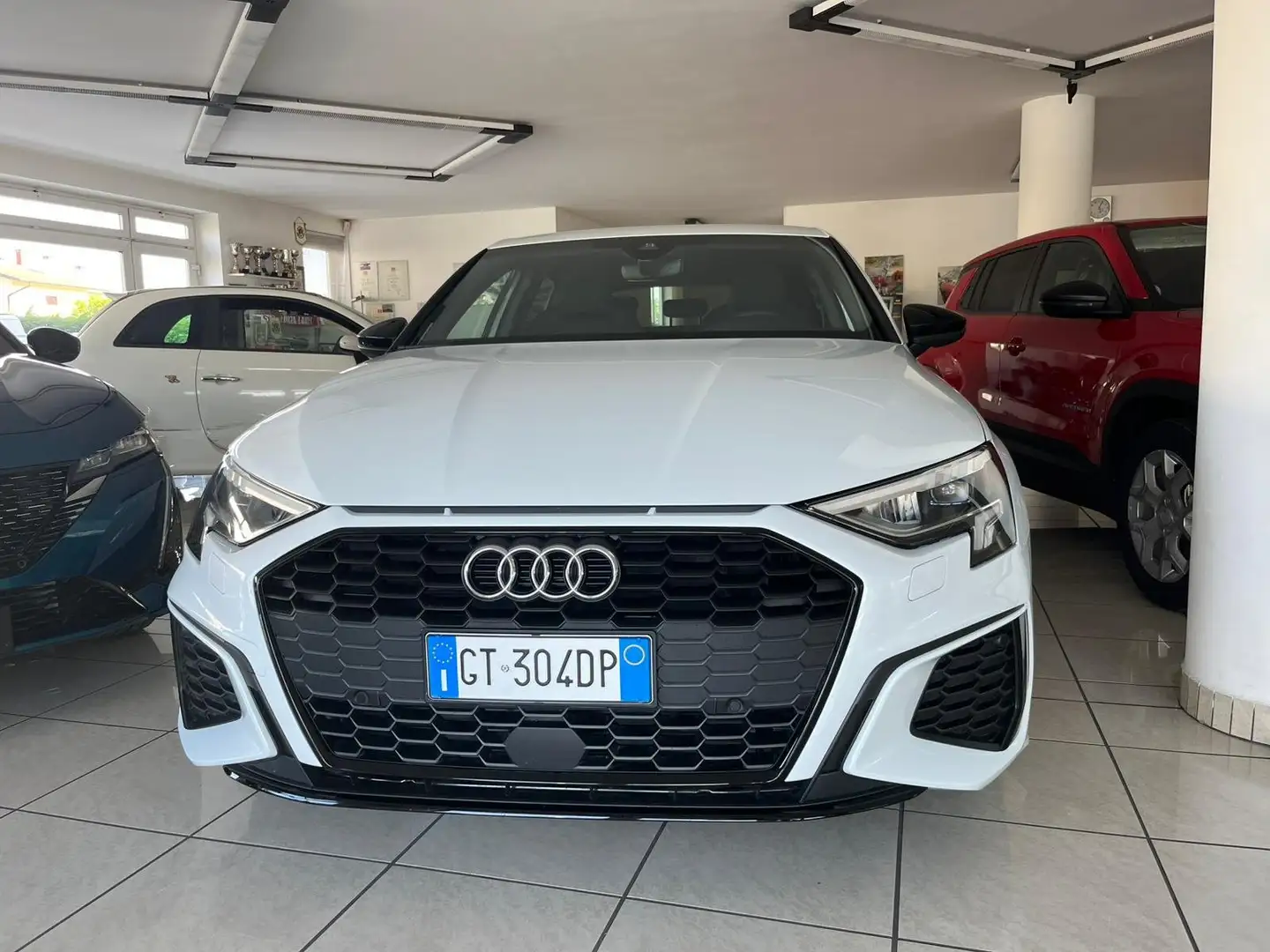 Audi A3 A3 Sportback 30 2.0 tdi S line edition s-tronic Bianco - 2