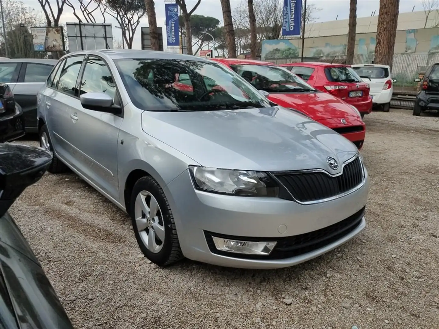 Skoda Rapid/Spaceback Spaceback 1.2 TSI 105CV GPL CLIMA,CRUISE,CERCHI .. Grigio - 2