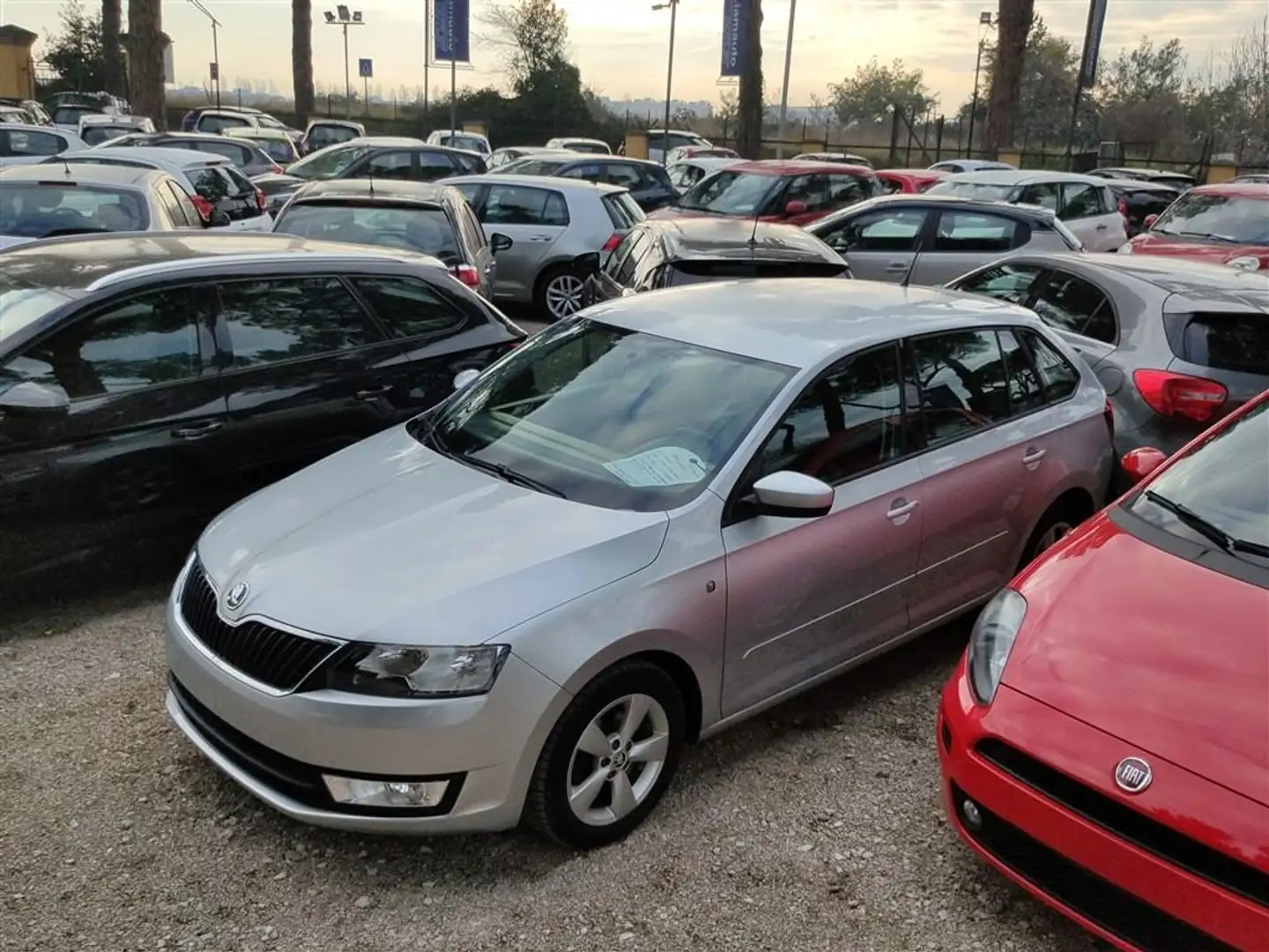 Skoda Rapid/Spaceback Spaceback 1.2 TSI 105CV GPL CLIMA,CRUISE,CERCHI .. Grigio - 1