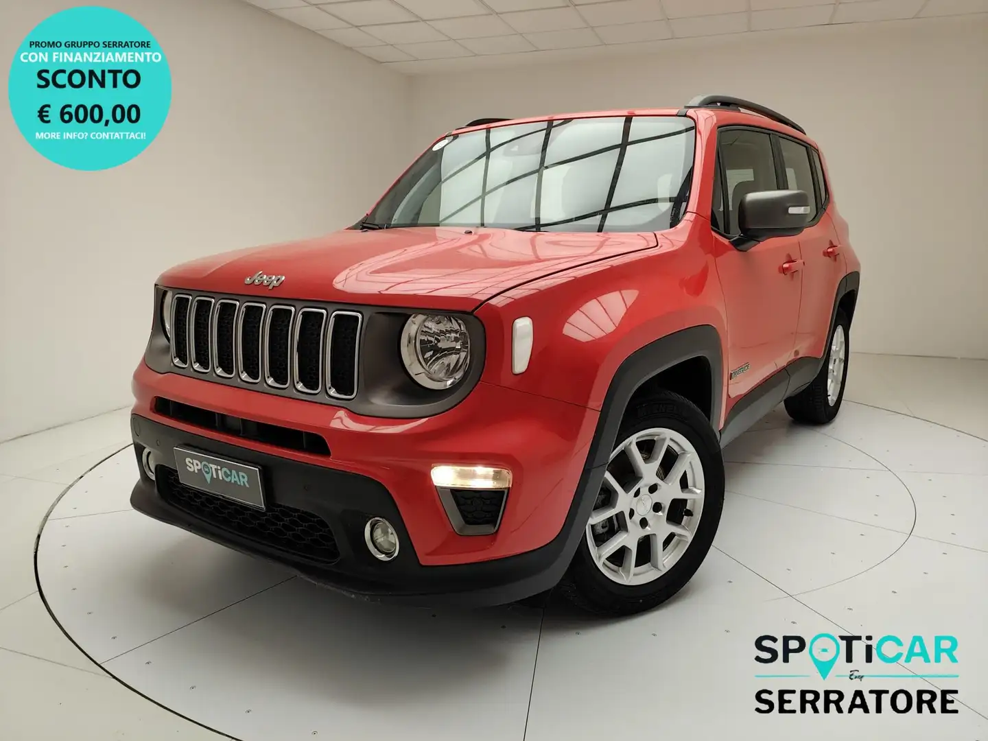 Jeep Renegade 2019 1.3 t4 Business 2wd 150cv ddct Červená - 1