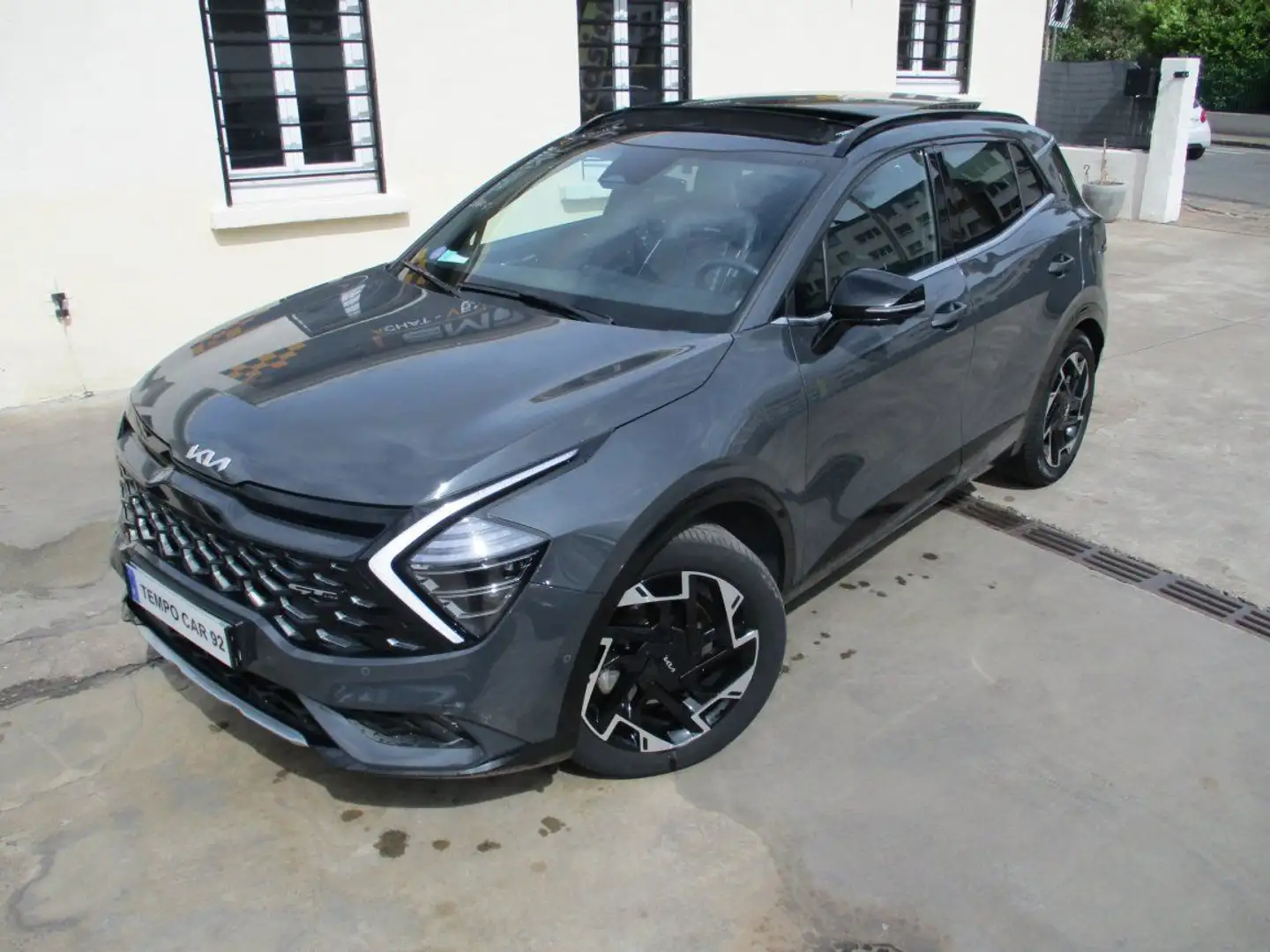 Kia Sportage 1.6 T-GDi 265ch ISG Hybride Rechargeable BVA6 4x4  Gris - 2