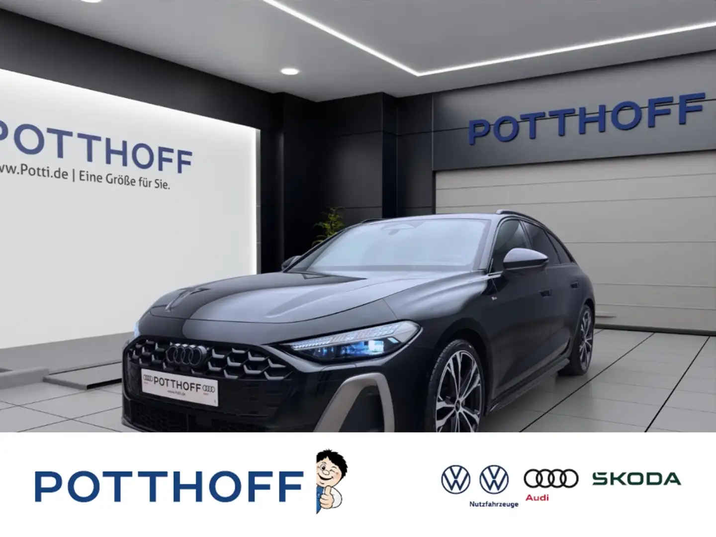 Audi A5 Avant TDI Q S LINE MATRIX AHK NAVI 20LM Schwarz - 1